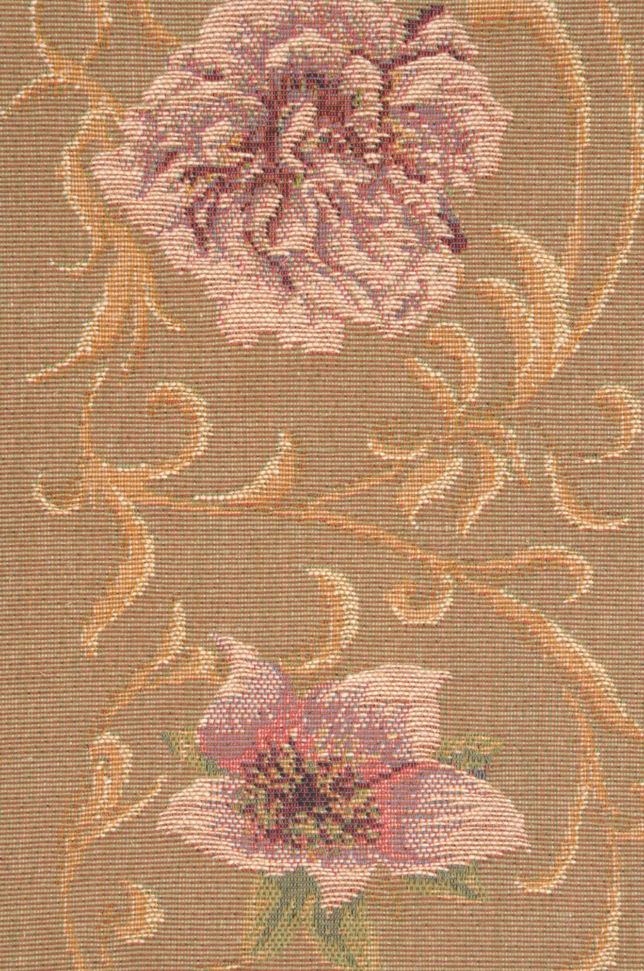 Josephine Light Large French Tapestry Table Runner