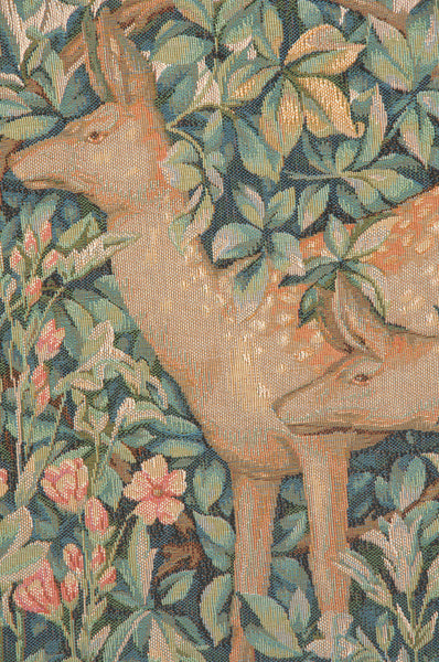 Pheasant and Doe French Tapestry
