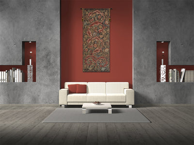 Acanthe Brown Large French Tapestry