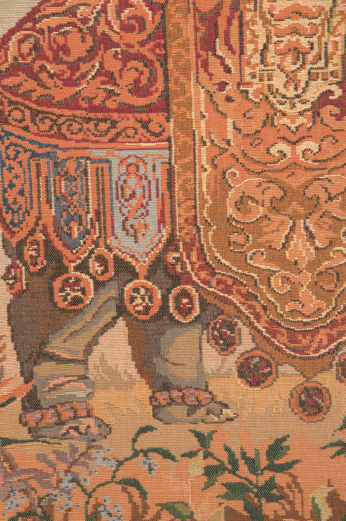 Royal Elephant Large French Tapestry
