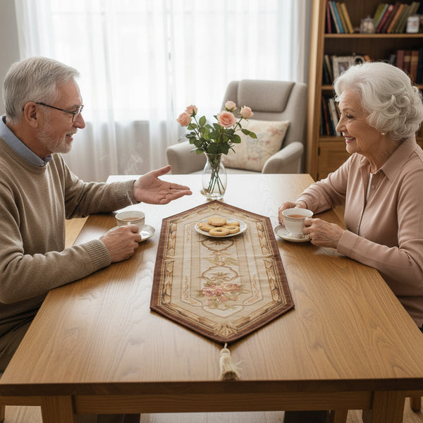 Chaumont Small French Tapestry Table Runner