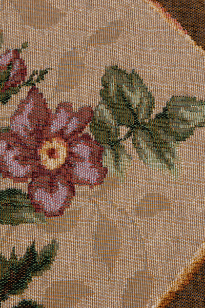French Floral Roses Small French Tapestry Table Runner