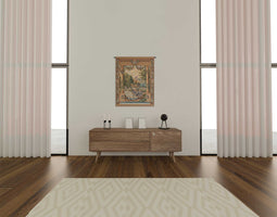 Versailles Castle Italian Tapestry Wall Hanging