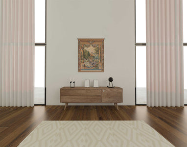 Versailles Castle Italian Tapestry Wall Hanging
