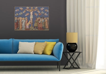Crocifissione Italian Tapestry Wall Hanging
