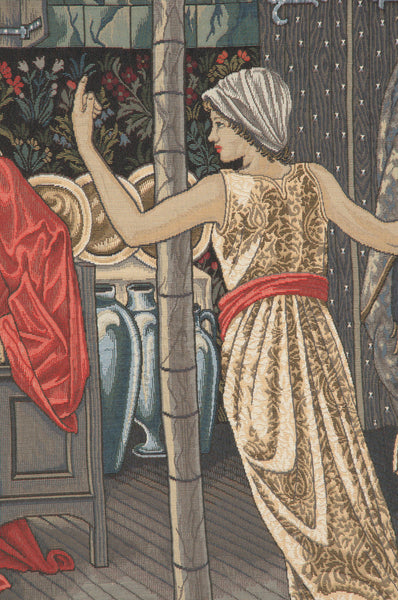 The Round Table With Border European Tapestry