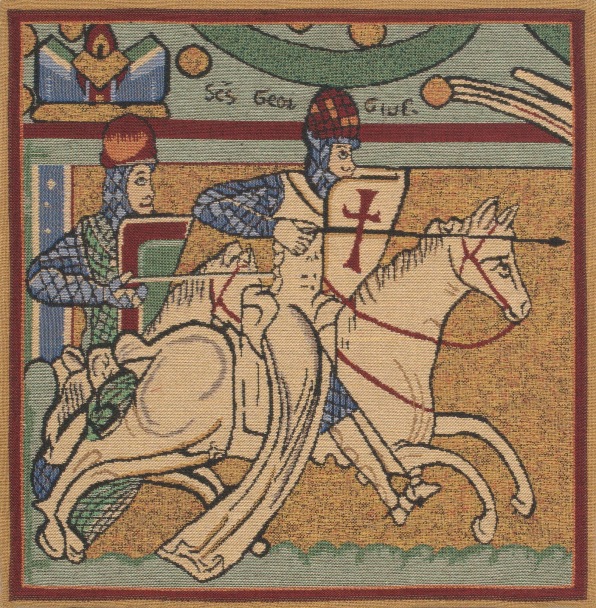 Chevaliers de St. Gregoire I Belgian Cushion Cover