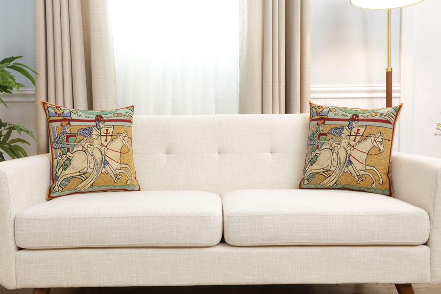 Chevaliers de St. Gregoire I Belgian Cushion Cover