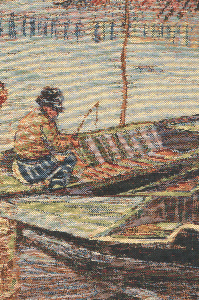 Peche au Printemps Belgian Cushion Cover