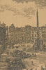 Navona Square II Italian Tapestry Wall Hanging