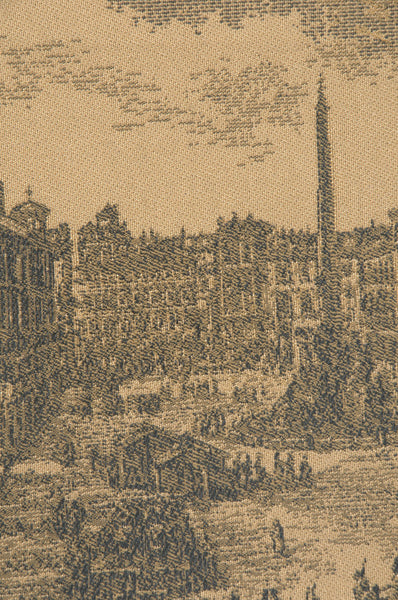 Navona Square II Italian Tapestry Wall Hanging