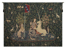 Lady and the Mirror Dark Belgian Tapestry