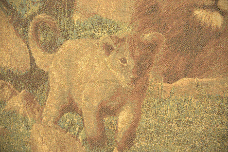 Lions Pride European Tapestry
