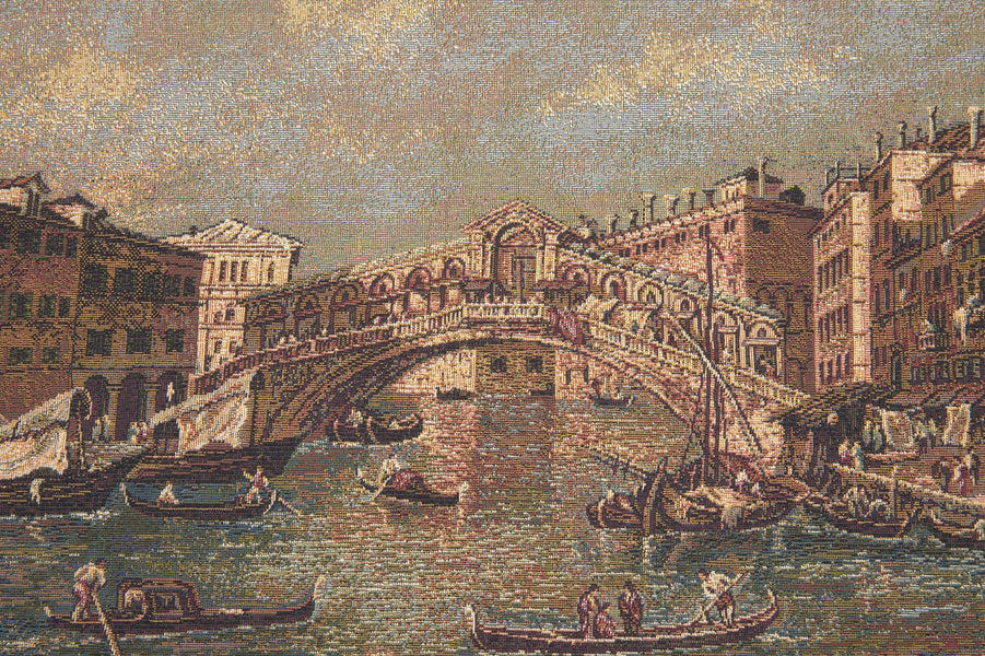 Ponte Rialto II Italian Tapestry Wall Hanging