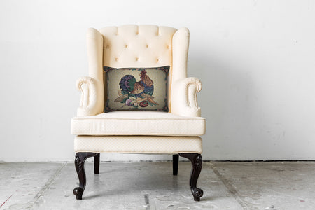 Roostercopia Italian Tapestry Cushion