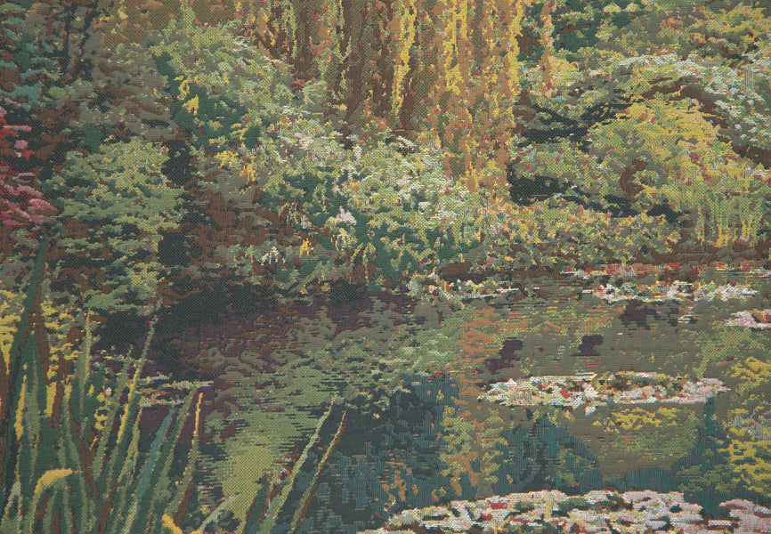 Monet Left Panel No Border Belgian Tapestry Wall Hanging