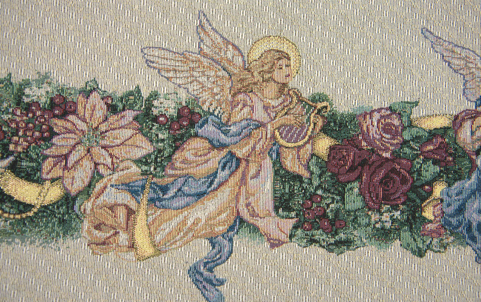 Six Angels Tapestry Table Runner