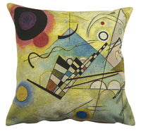 Composition VIII by Kandisnky European Cushion Cover by Kandinsky