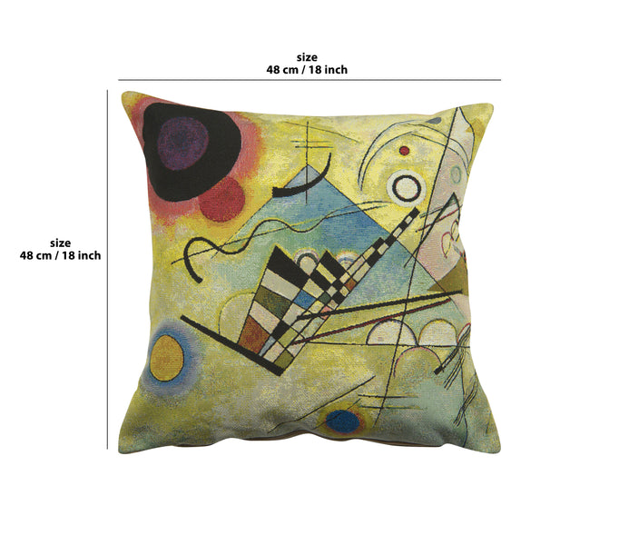 Composition VIII by Kandisnky European Cushion Cover