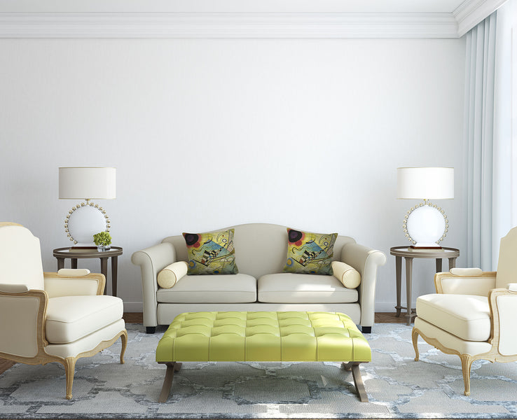 Composition VIII by Kandisnky European Cushion Cover