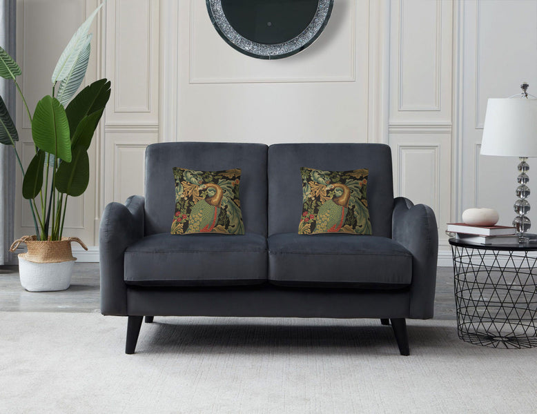 Peacock by William Morris European Cushion Cover