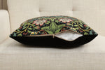 Strawberry Thief A Black by William Morris European Cushion Cover