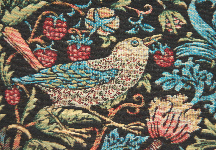 The Strawberry Thief by William Morris European Throw