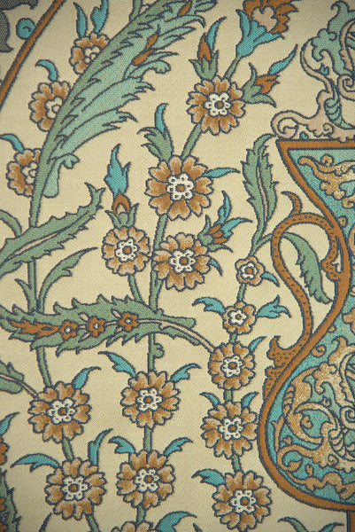 Bright Floral with Urns European Tapestry