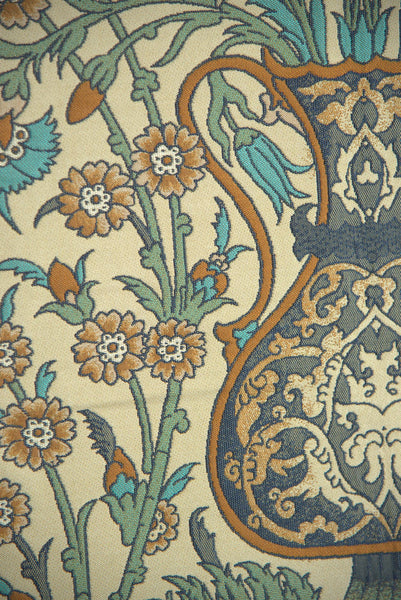Bright Floral with Urns European Tapestry