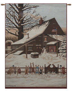 Cocoa At The Copperfield Fine Art Tapestry
