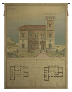 Progetto di Una VIlla in Stile Fiorentino European Tapestry