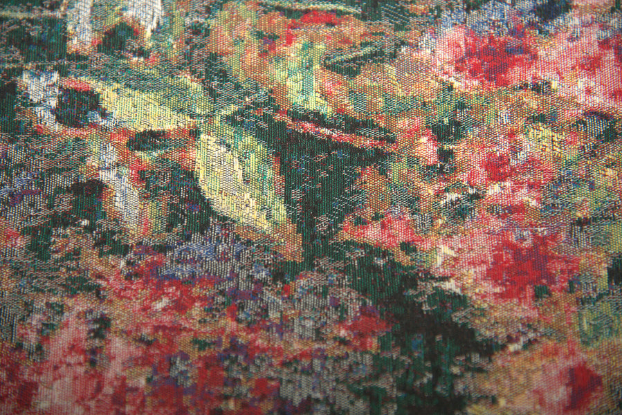 Enchanting English Garden Stretched Wall Tapestry