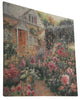 Enchanting English Garden Stretched Wall Tapestry