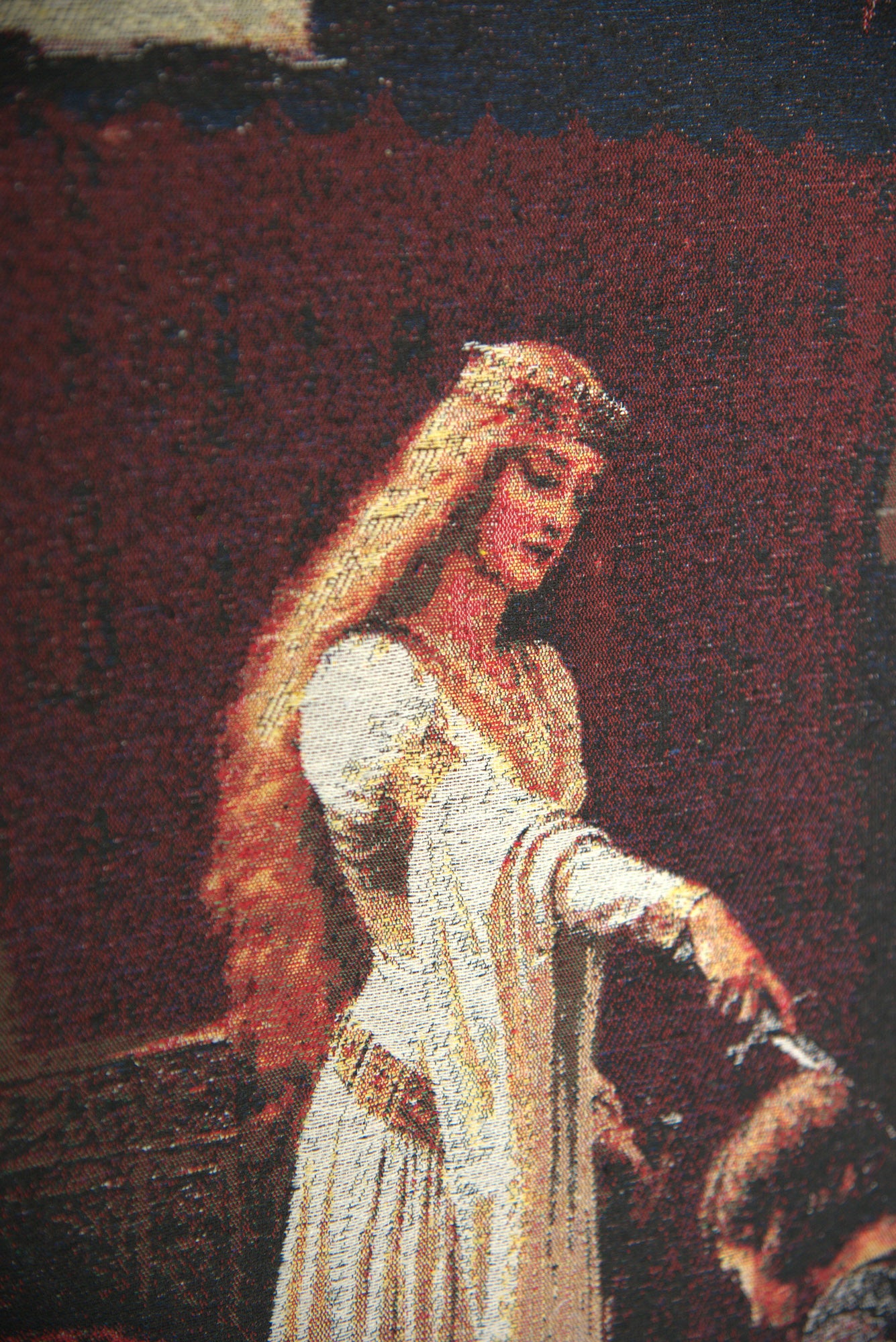 Accolade III without Border Small Stretched Wall Tapestry