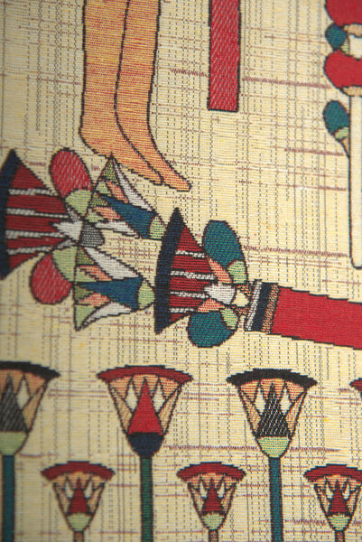 Papyrus Flowers for the Queen Stretched Wall Tapestry