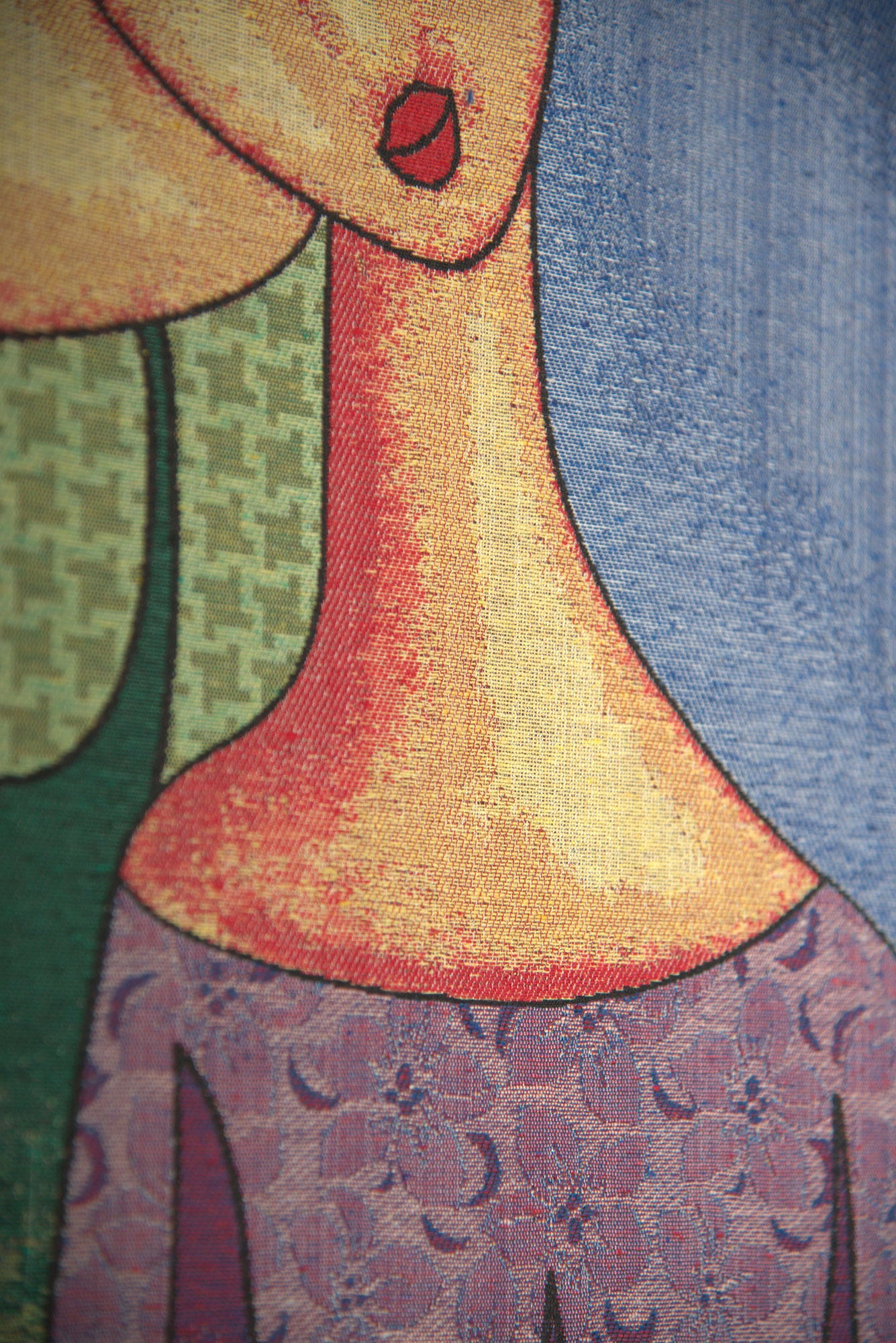Three Sister Stretched Wall Tapestry