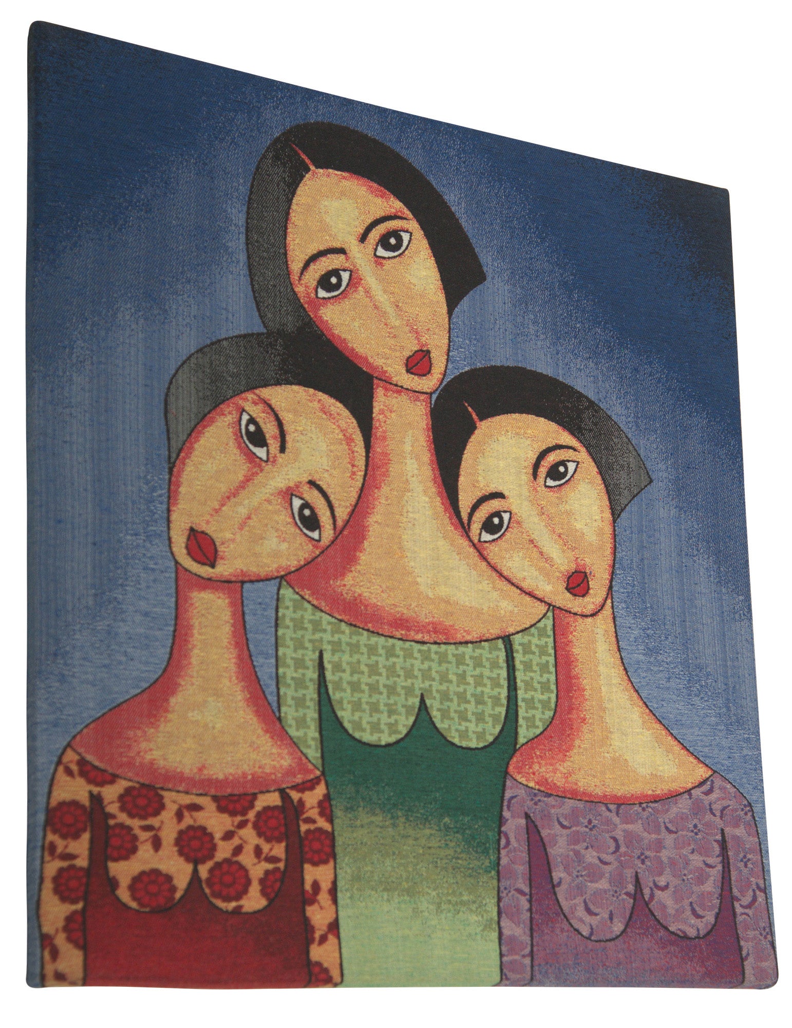 Three Sister Stretched Wall Tapestry
