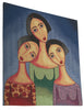 Three Sister Stretched Wall Tapestry