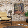 Gazebo in The Park Stretched Wall Tapestry