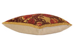 Chrysanthemum Bordo Belgian Cushion Cover