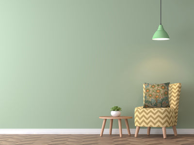 Orange Tree w/Arabesques Light French Tapestry Cushion