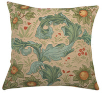 Arabesques w/Orange Tree Light French Tapestry Cushion by William Morris