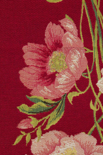 Peonies Pink French Tapestry Table Runner