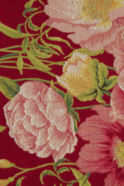 Peonies Pink French Tapestry Table Runner