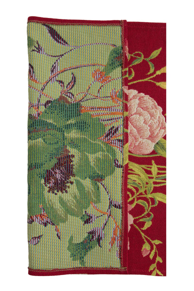 Peonies Pink French Tapestry Table Runner
