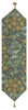 Orange Tree Arabesque Blue French Tapestry Table Runner