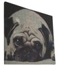 An Ecstatic Pug Stretched Wall Tapestry