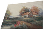 Our Cottage by the Lake Stretched Wall Tapestry