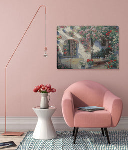 Cordoba Patio Stretched Wall Tapestry