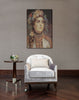 Russian Beauty in Summer Garland Stretched Wall Tapestry